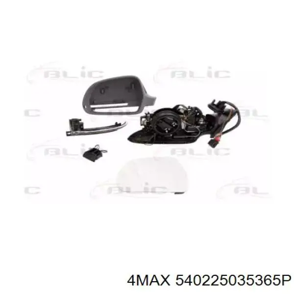 Ліве бічне дзеркало VAG 4F1857409AM01C ціна, від 185.19 USD