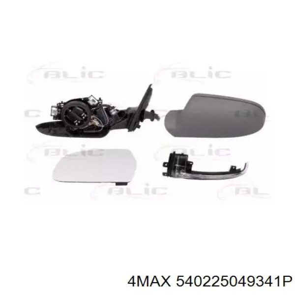 Ліве бічне дзеркало VAG 8K1857409AJ01C ціна, від 181.65 USD