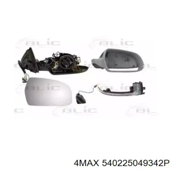 Купити 540225049342P 4max Дзеркало праве