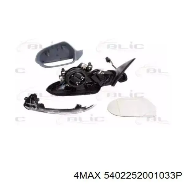 Ліве бічне дзеркало 4max 5402252001033P ціна, від 180.19 USD
