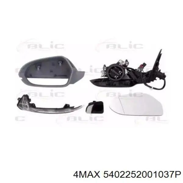 Ліве бічне дзеркало VAG 4G1857409BA01C ціна, від 241.53 USD