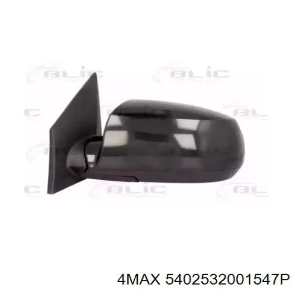 Ліве бічне дзеркало 4max 5402532001547P ціна, від 56.75 USD