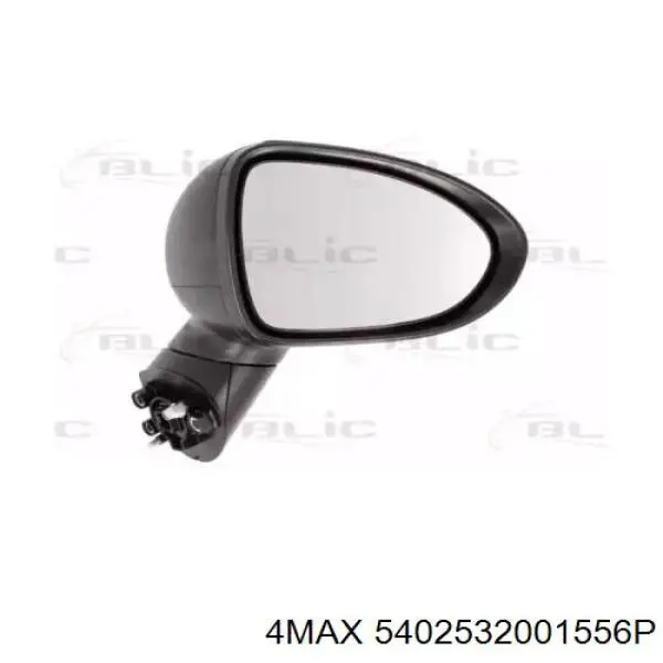 Праве бічне дзеркало Hyundai/Kia 876201W050 ціна, від 14.50 USD
