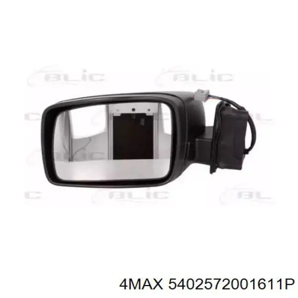Ліве бічне дзеркало Land Rover CRB503070PMA ціна, від 169.30 USD