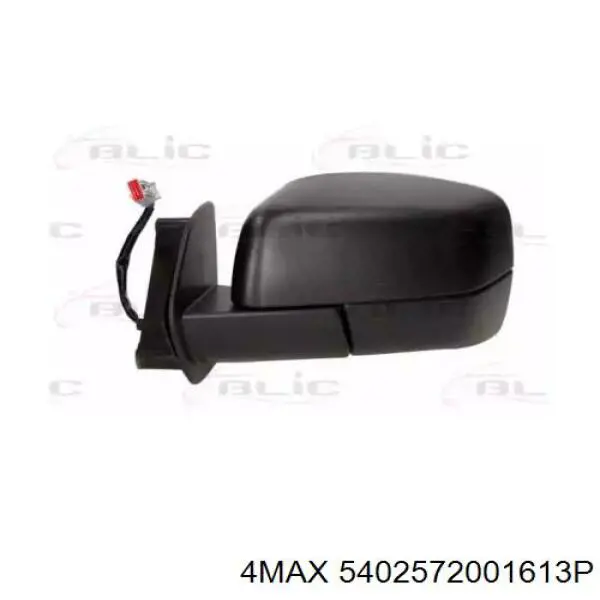 CRB502333PMA Land Rover Дзеркало заднього виду, ліве