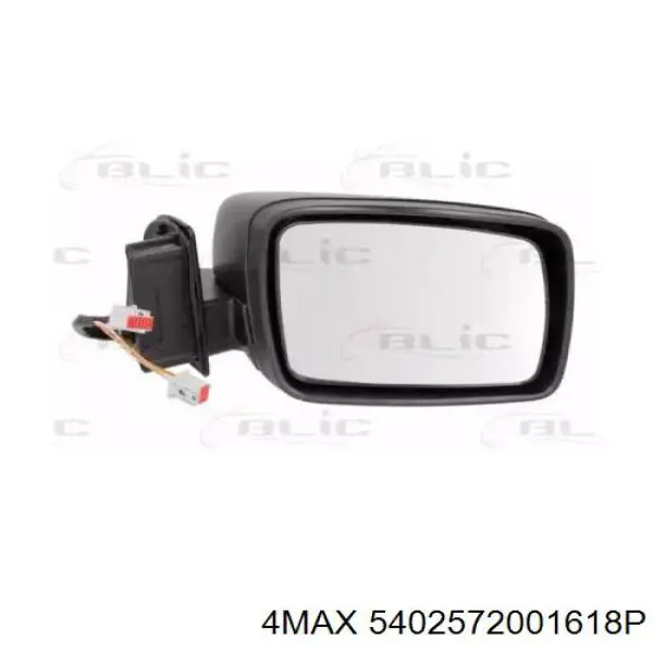 Праве бічне дзеркало Land Rover CRB502361PMA ціна, від 137.82 USD