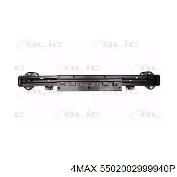 5502002999940P 4max Балка бампера переднього