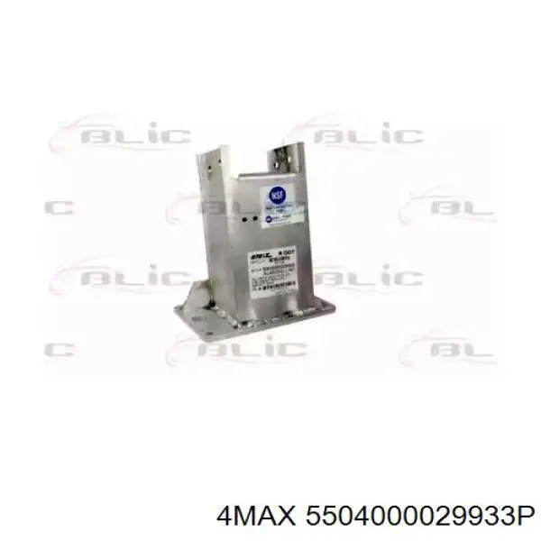 5504000029933P 4max кронштейн підсилювача переднього бампера