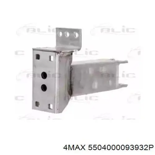51113403440 BMW Кронштейн бампера переднього, правий