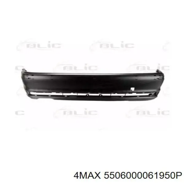Задній бампер 200896 Polcar