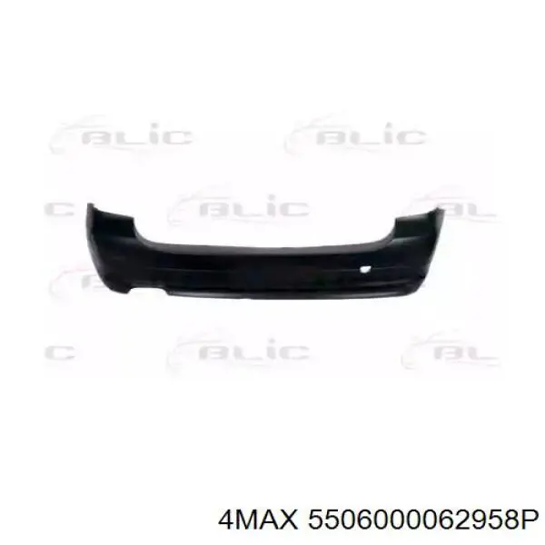 51127202697 BMW Буфер (бампер) задній