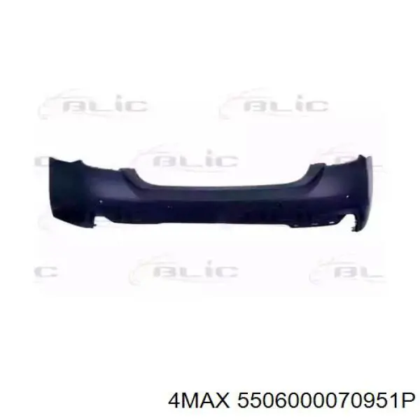 Кожух бампера заднього 4max 5506000070951P ціна, від 130.42 USD