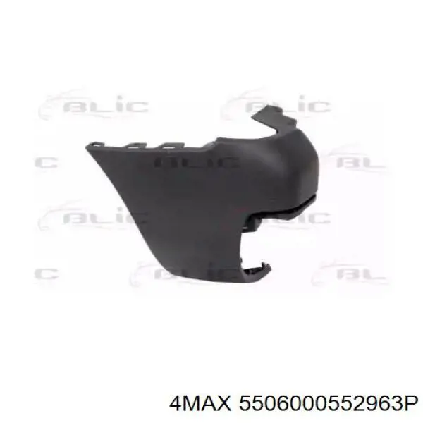 Кут бампера заднього лівий 4max 5506000552963P ціна, від 36.23 USD