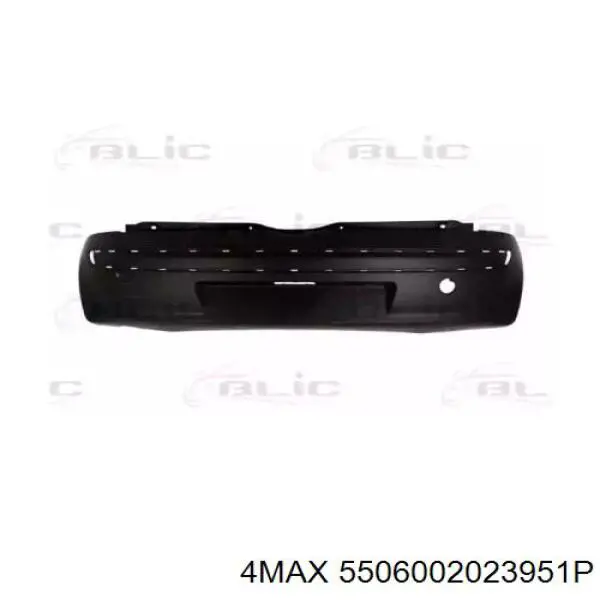 Задній бампер 302296 Polcar