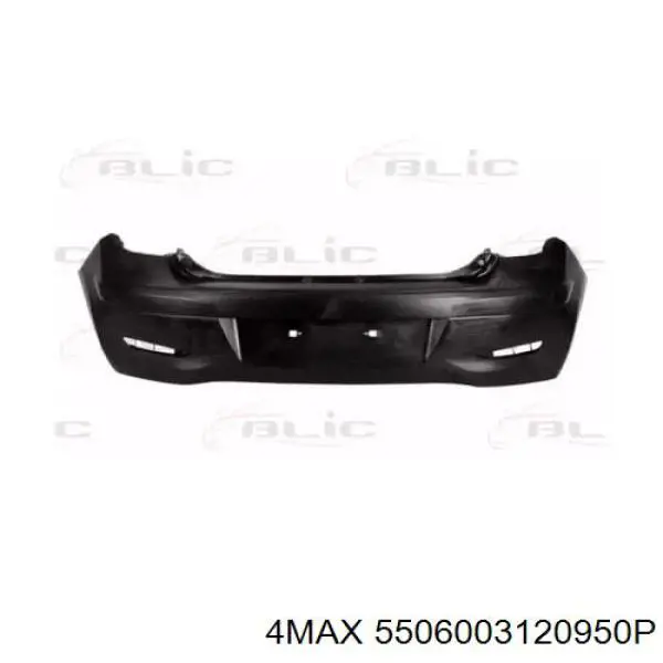 Кожух бампера заднього 4max 5506003120950P ціна, від 96.98 USD