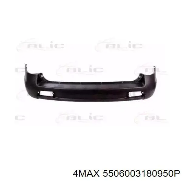 Кожух бампера заднього 4max 5506003180950P ціна, від 116.47 USD