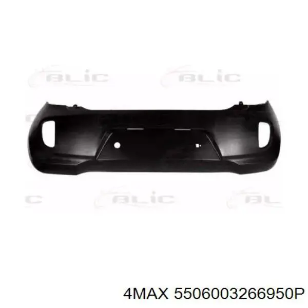 Кожух бампера заднього 4max 5506003266950P ціна, від 81.64 USD
