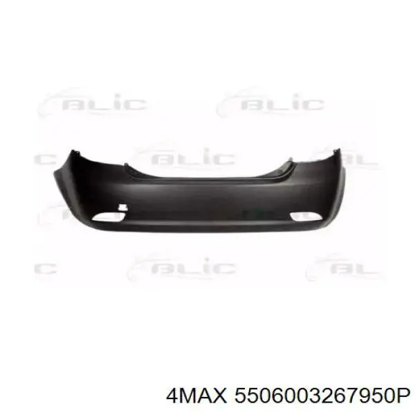 Кожух бампера заднього FPS FP4014950 ціна, від 73.66 USD