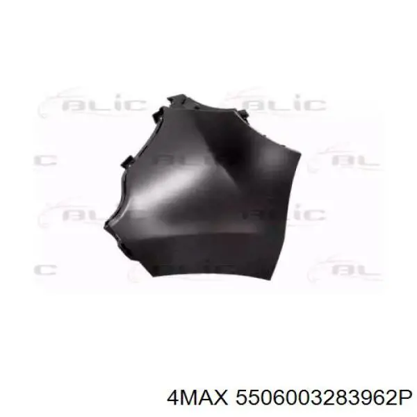 86682B2000 Hyundai/Kia Бампер задній, права частина
