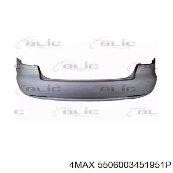 Кожух бампера заднього Polcar 456096 ціна, від 51.46 USD
