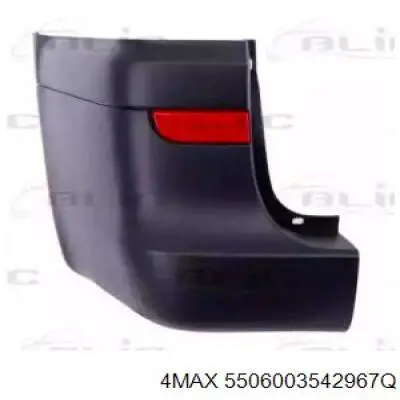 Кут бампера заднього лівий 4max 5506003542967Q ціна, від 37.70 USD