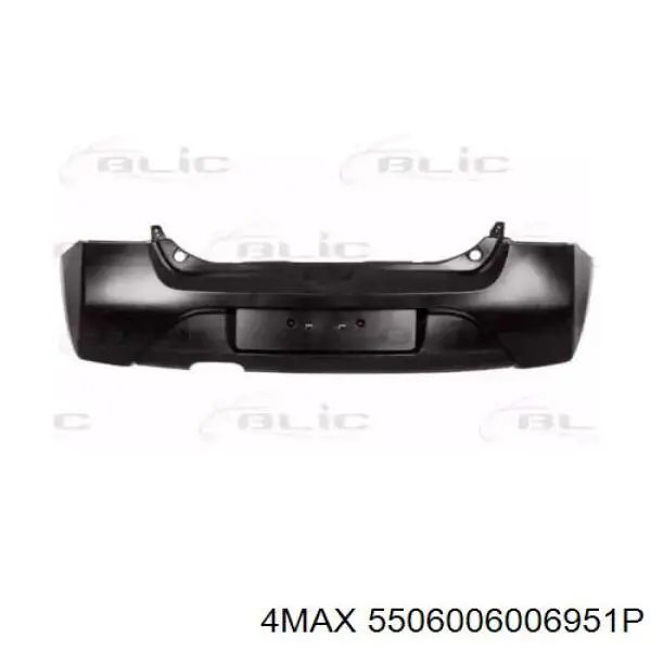 Купити 8200649330 Renault (RVI) Задній бампер