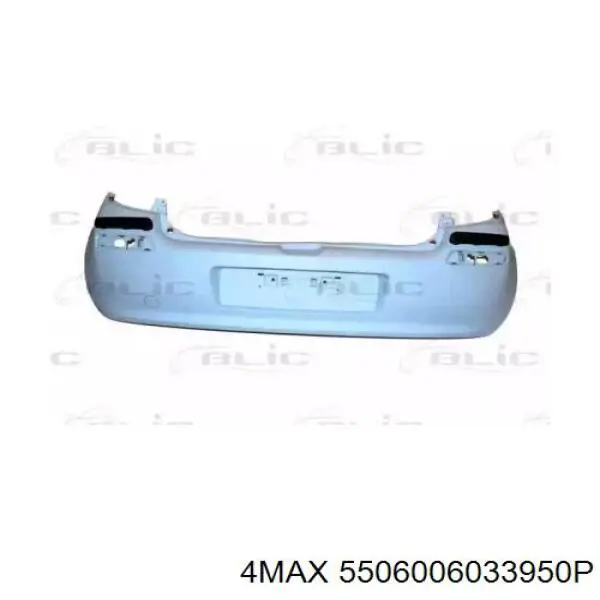 Задній бампер 605596 Polcar