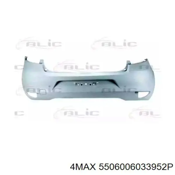 Купити 606496 Polcar Задній бампер