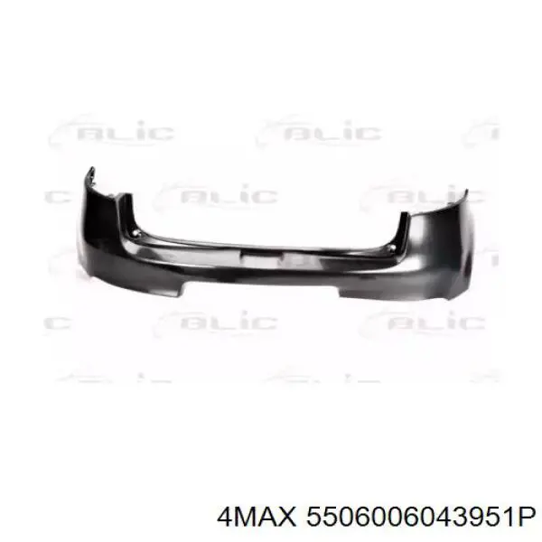 Купити 5506006043951P 4max Задній бампер