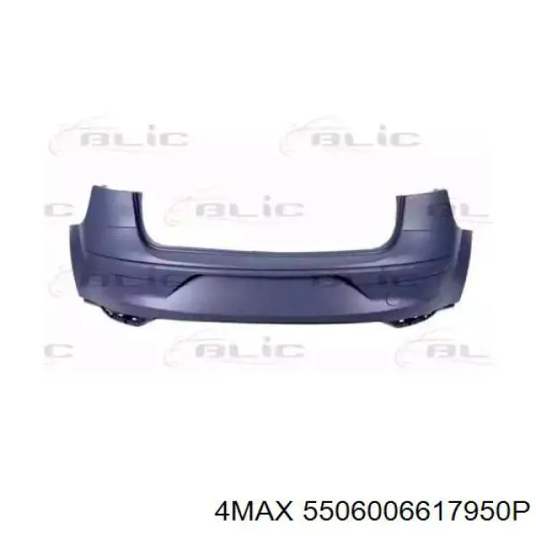 5P0807421B VAG Буфер (бампер) задній