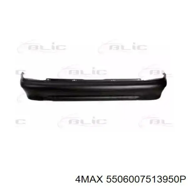 Задній бампер 691096 Polcar