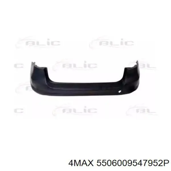Задній бампер 3AF807421GRU VAG