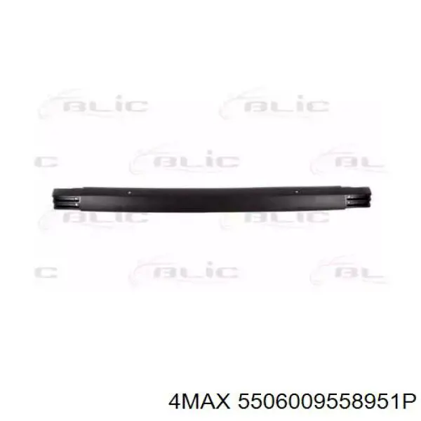5506009558951P 4max Бампер задній, центральна частина