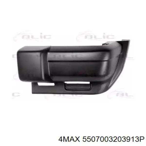 5DY41DX9AC Chrysler Бампер задній, ліва частина