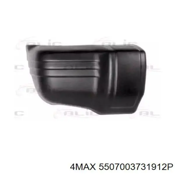 Бампер передній, права частина Mitsubishi MB831048 ціна, від 27.51 USD