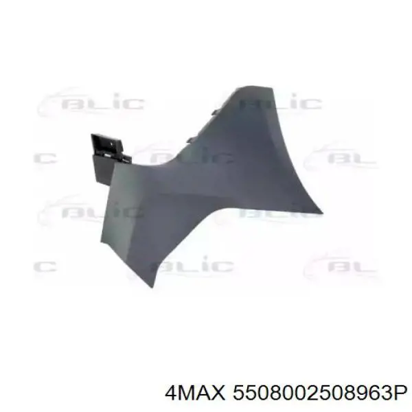 DT1117927BEXWAA Ford Бампер задній, ліва частина