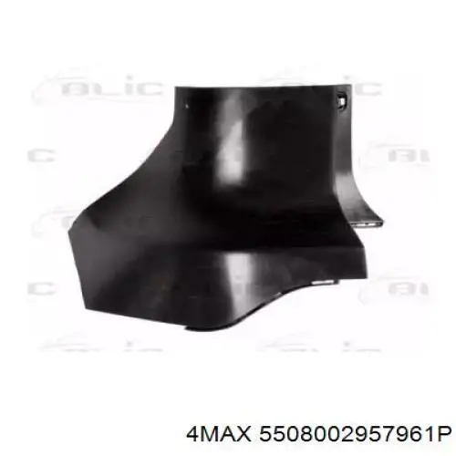 5508002957961P 4max Бампер задній, ліва частина