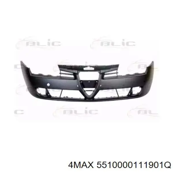 0156059761 Fiat/Alfa/Lancia Бампер передній в зборі