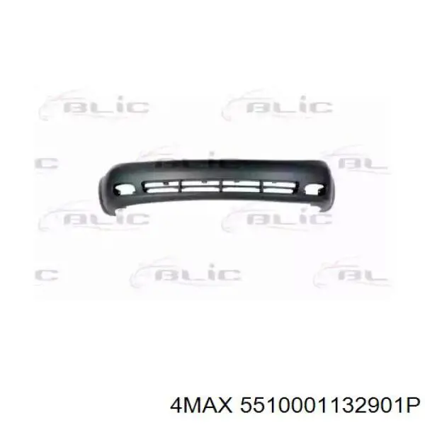 CV04140BA TYG Бампер передній в зборі