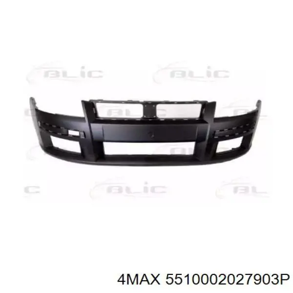 5510002027903P 4max Бампер передній в зборі