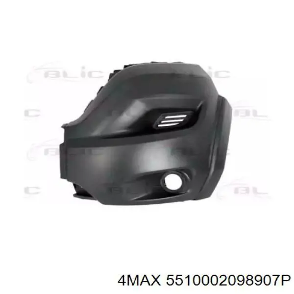 Бампер передній ікло ліве Fast FT91004G ціна, від 49.86 USD