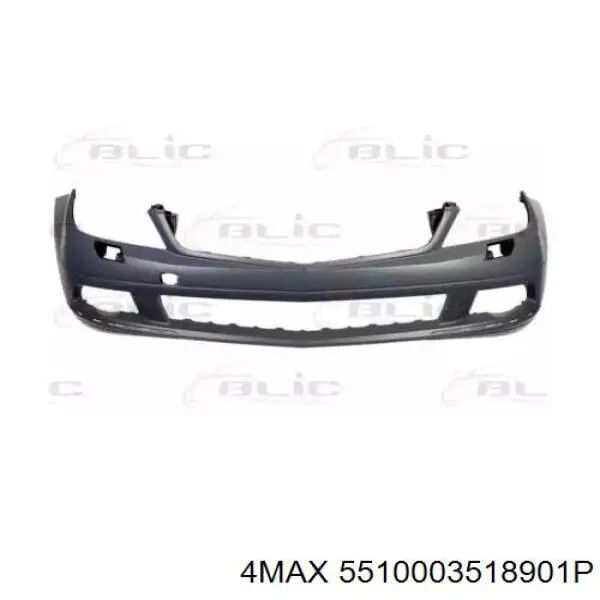 Купити A2048803940 Mercedes Буфер (бампер) передній