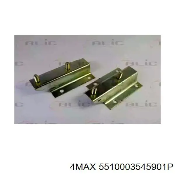 5510003545901P 4max Бампер передній в зборі