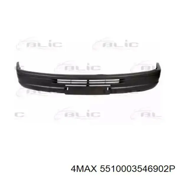 Передній бампер A9018850101 Mercedes