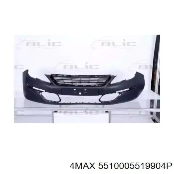 5510005519904P 4max Бампер передній в зборі