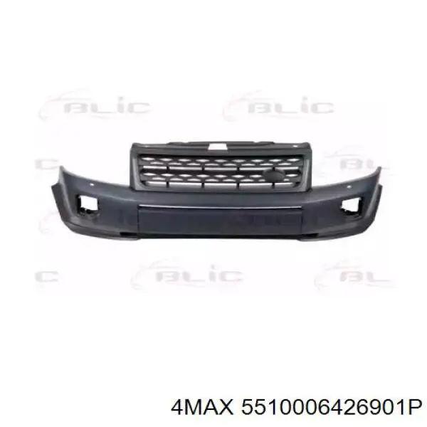 5510006426901P 4max Бампер передній в зборі