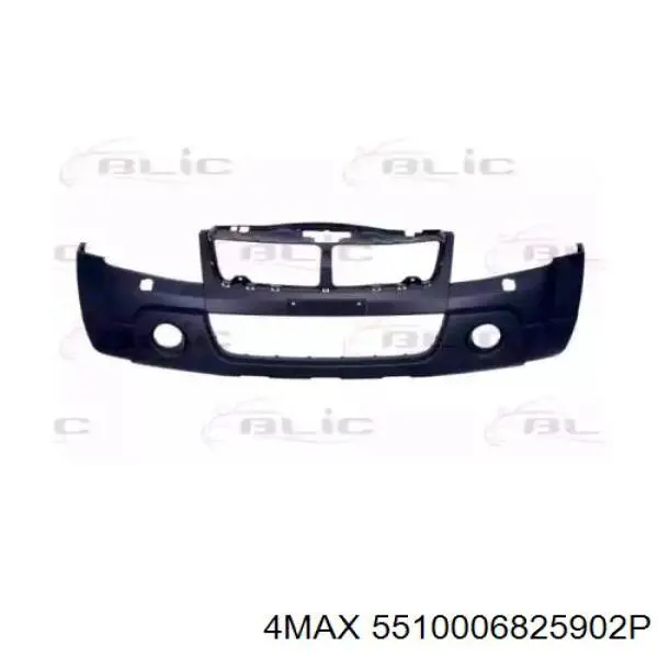 Бампер на авто 4max 5510006825902P ціна, від 252.73 USD