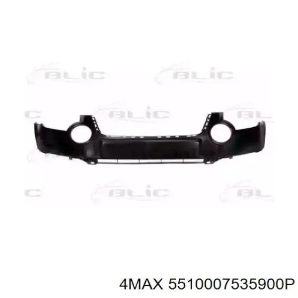 Бампер передній, верхня частина Polcar 693507 ціна, від 218.11 USD