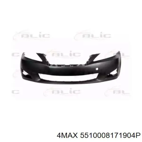 Бампер на авто 4max 5510008171904P ціна, від 90.94 USD