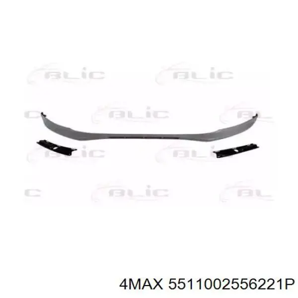 Сплитер переднього бампера 4max 5511002556221P ціна, від 145.84 USD